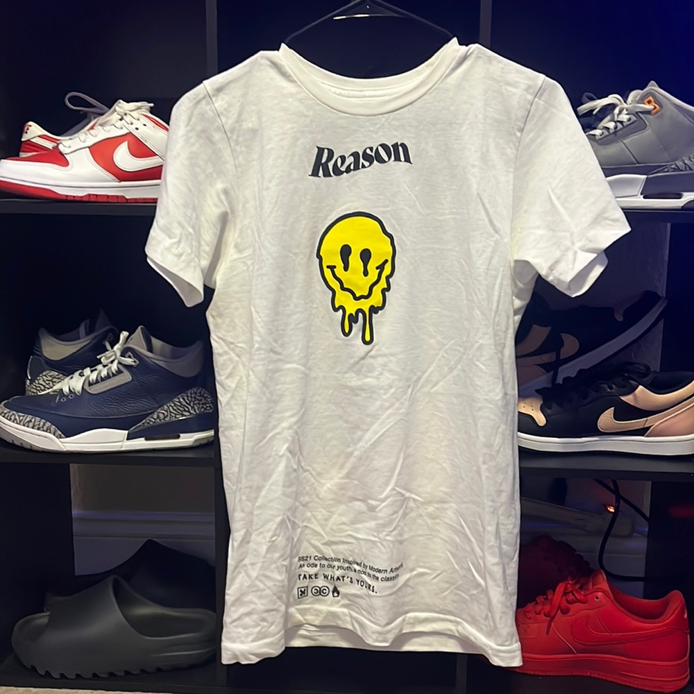 Reason White T-Shirt